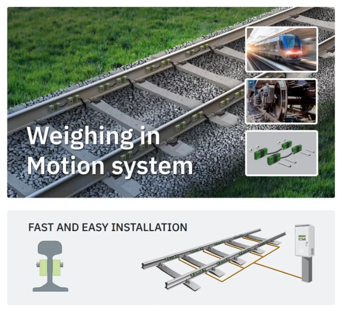 Train Weighing in Motion System
