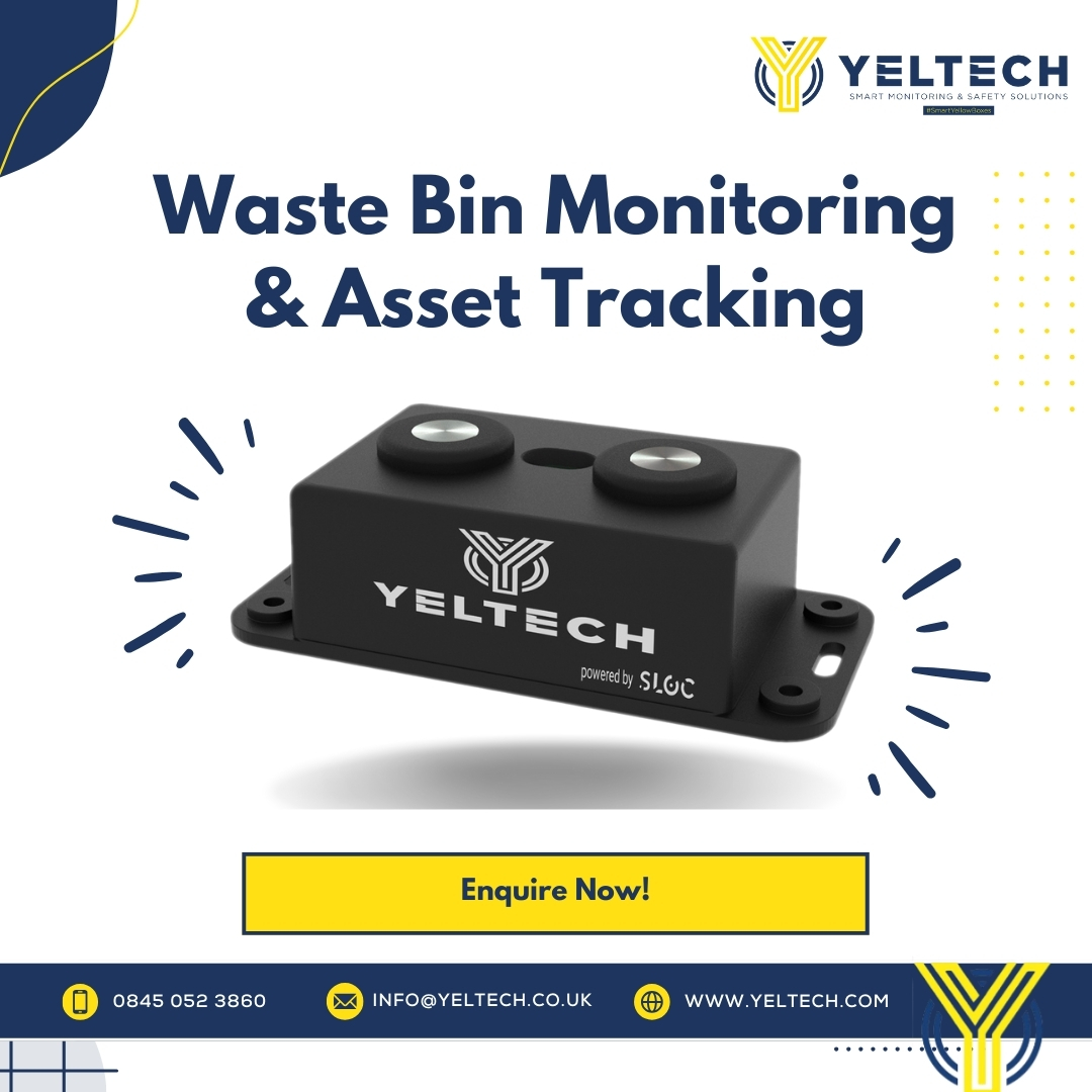 Waste bin monitoring and asset tracking