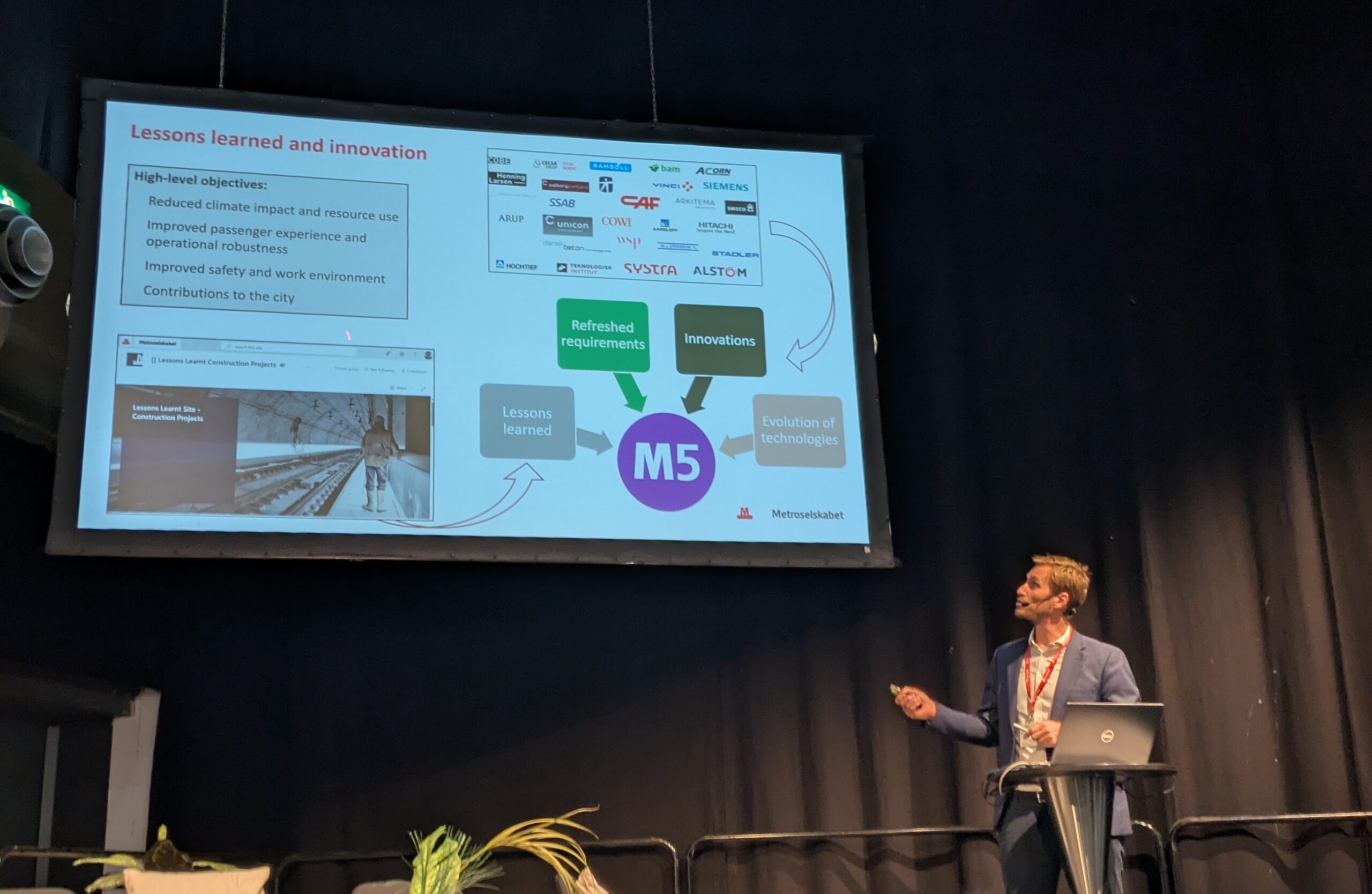 Matias Sevel Rasmussen, TS/OM Manager M5 and Head of Signalling at Metroselskabet