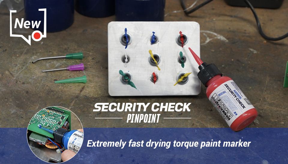 Header image from Markal of the Security Check Pinpoint paint markers