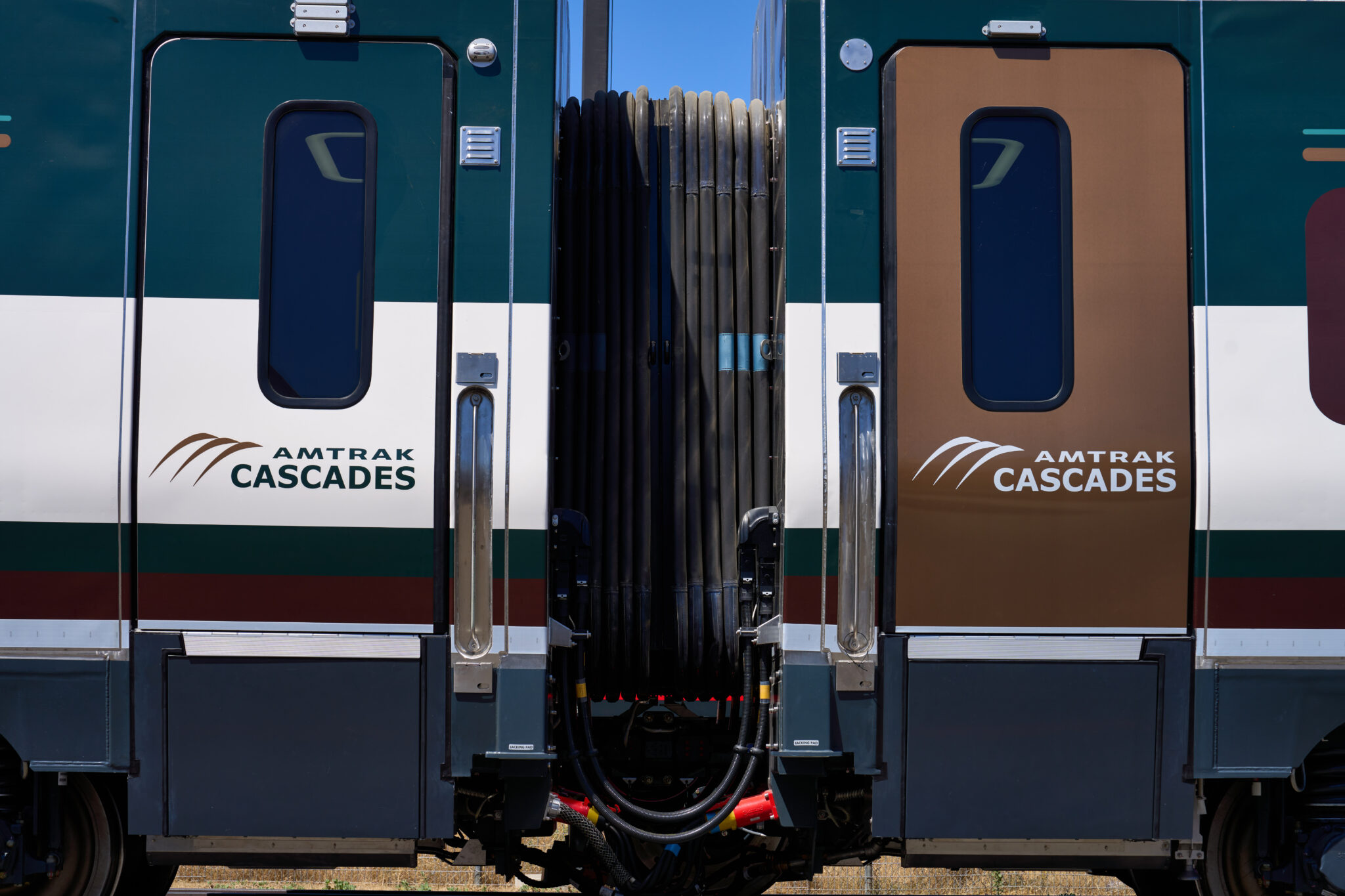 Amtrak Airo train exterior