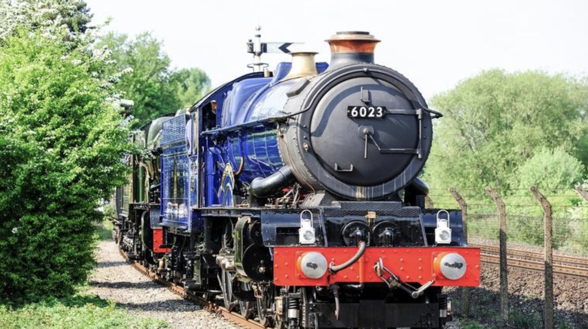 GWR King Class No. 6023 King Edward II steam locomotive