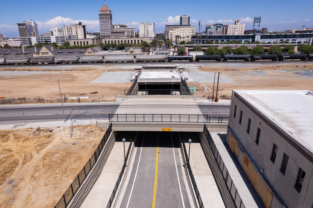 Tulare Street grade separation project reconnects Fresno’s Chinatown and Downtown