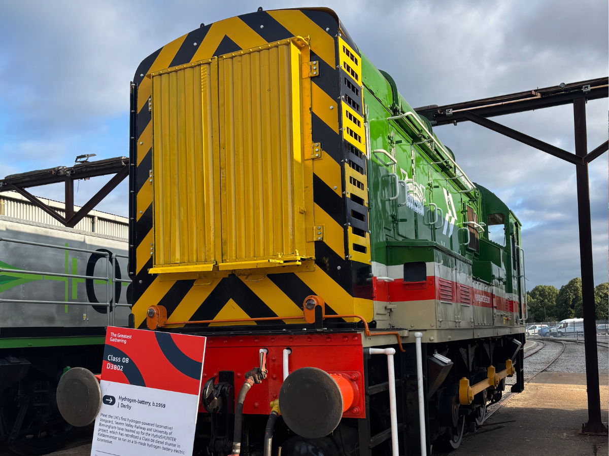 BR Class 08 D3802 at Alstom's Greatest Gathering