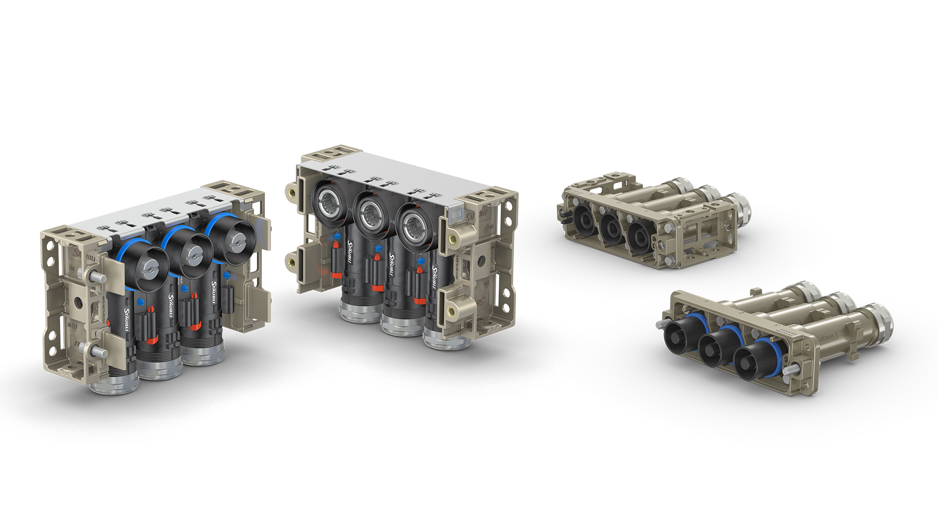 The EvoTrak Family from Stäubli – High-Performance Connectors for Limited Space