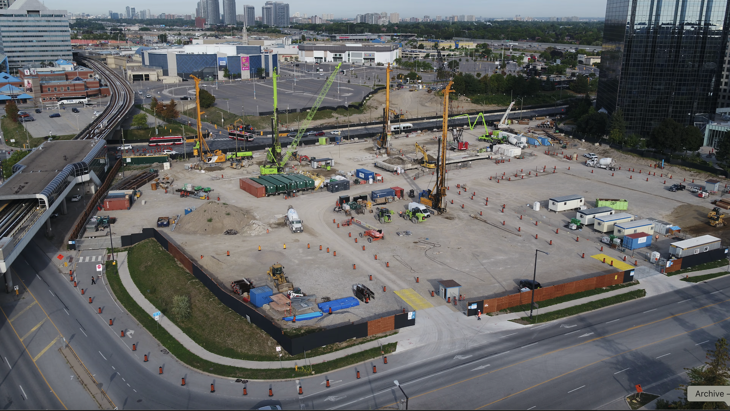 Breaking ground on the first new subway station in Scarborough