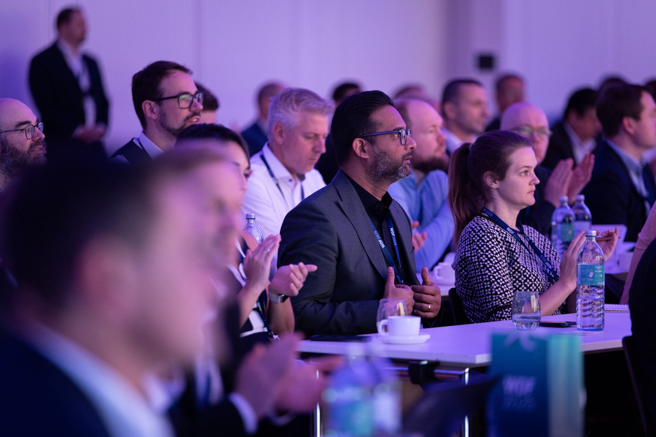 Audience members at WDF 2025 Vienna