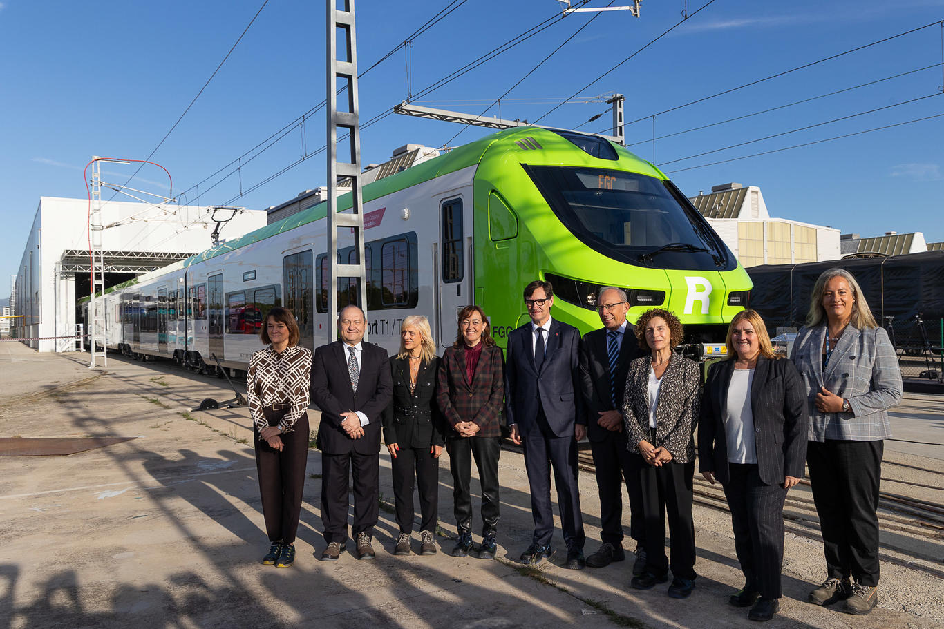 Cristina Andériz, Carles Ruiz, Pilar Díaz, Silvia Paneque i Sureda, Salvador Illa, Leopoldo Maestu Miedes, Isabel García Ripoll, Alicia Valle and Gracia Lacabex