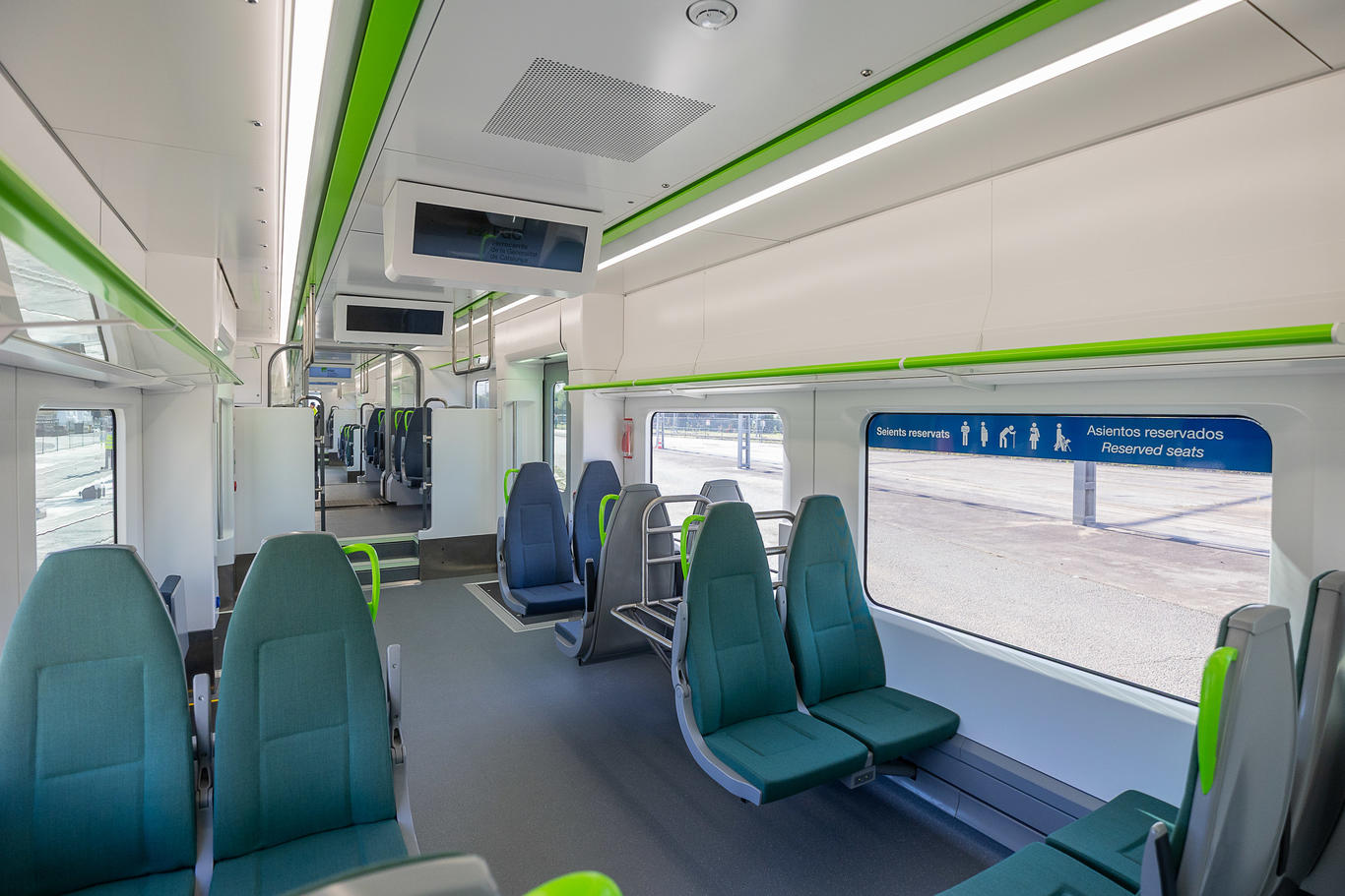 Exterior of a Coradia Stream train