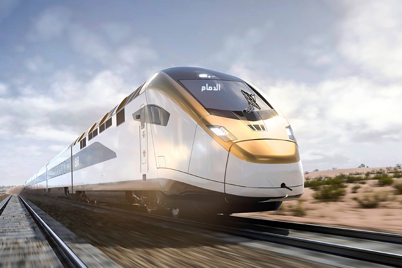 An artist rendering of new Stadler train