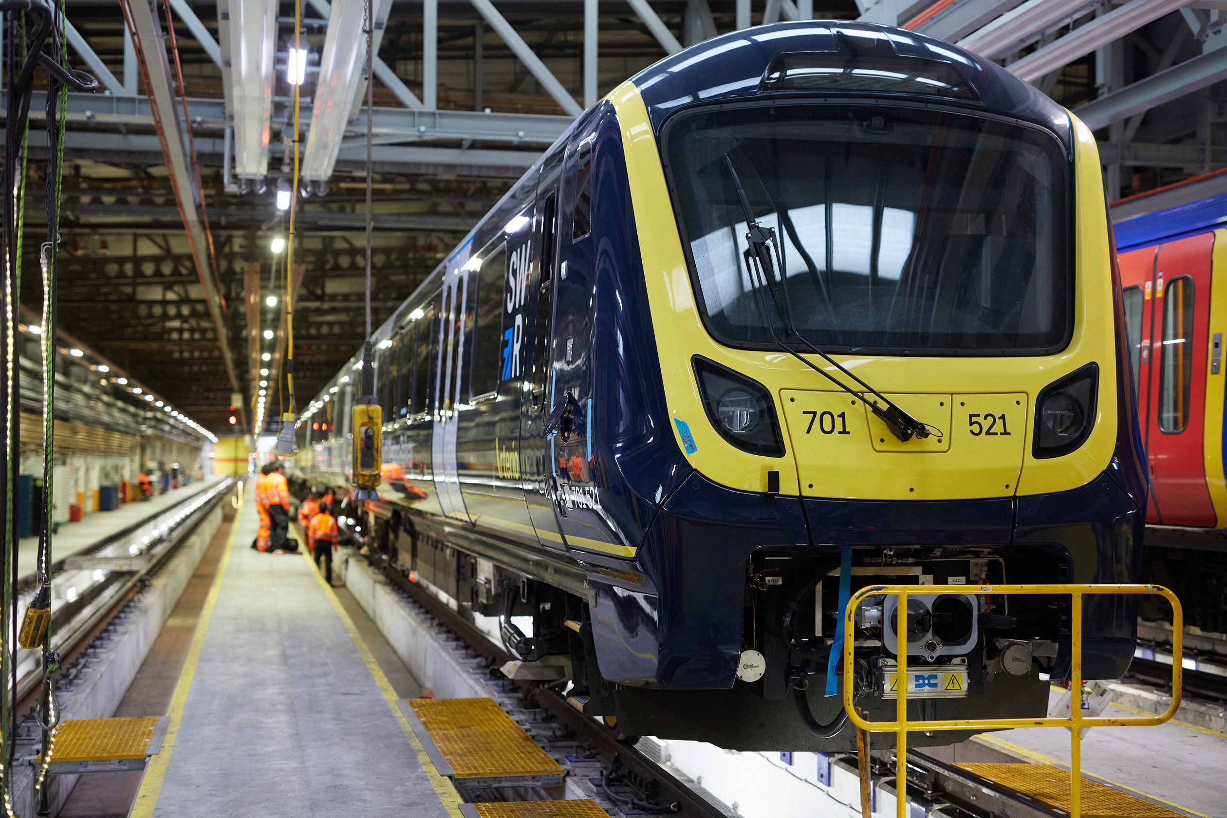 An Arterio train being manufactured
