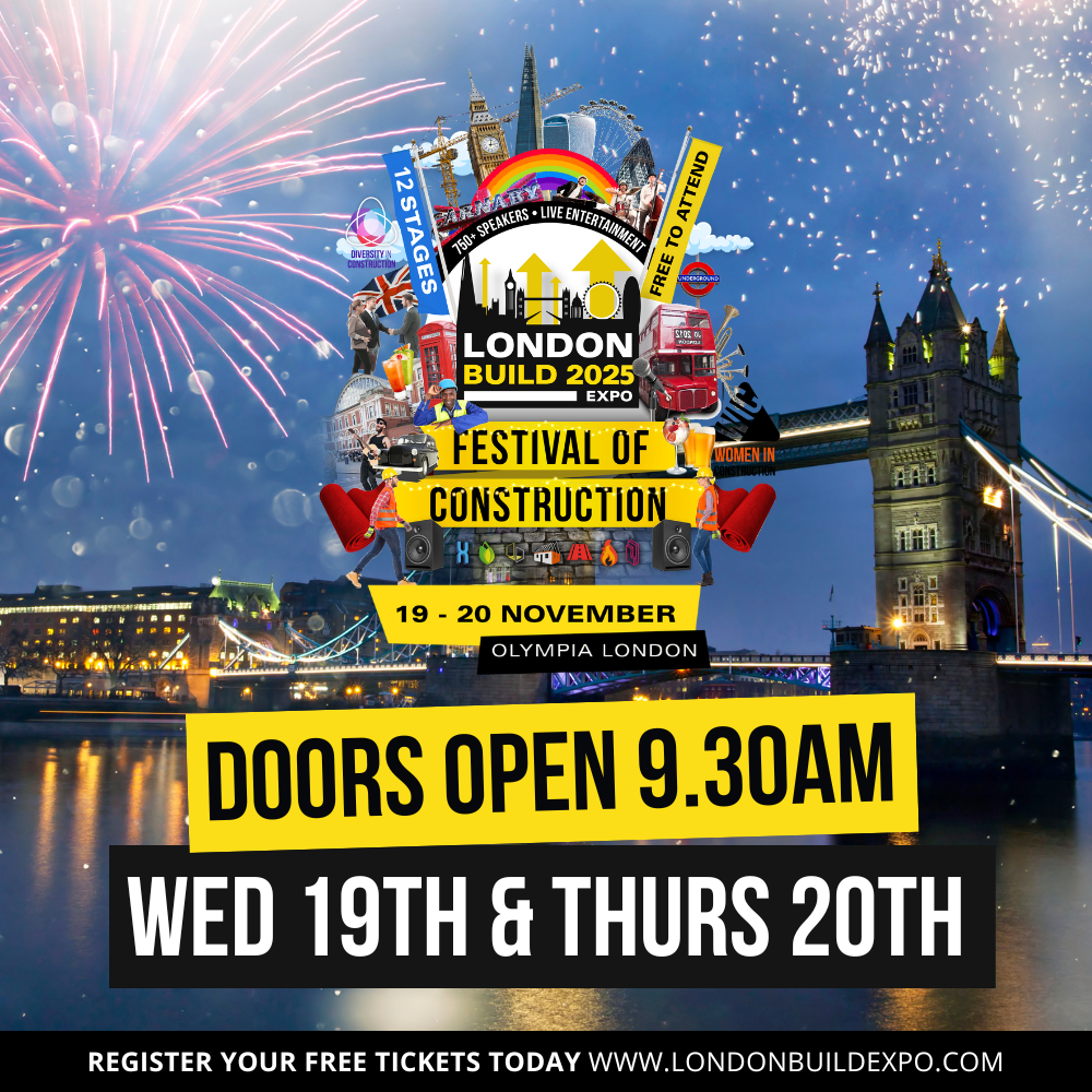 London Build Expo 2025 banner