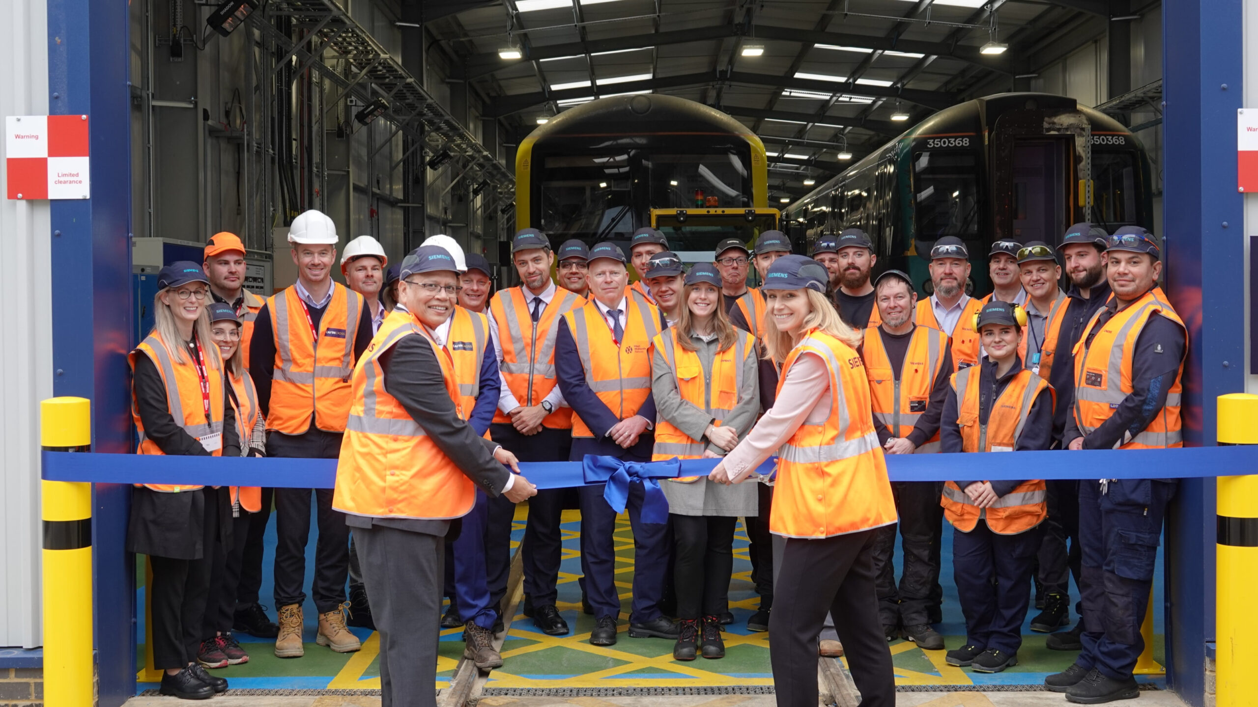 The Centre's ribbon was cut by Member of Parliament for Northampton North, Lucy Rigby KC MP