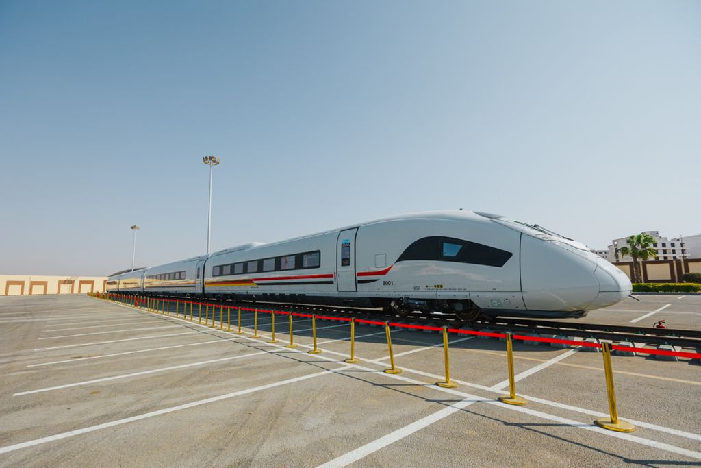 The Velaro high-speed train