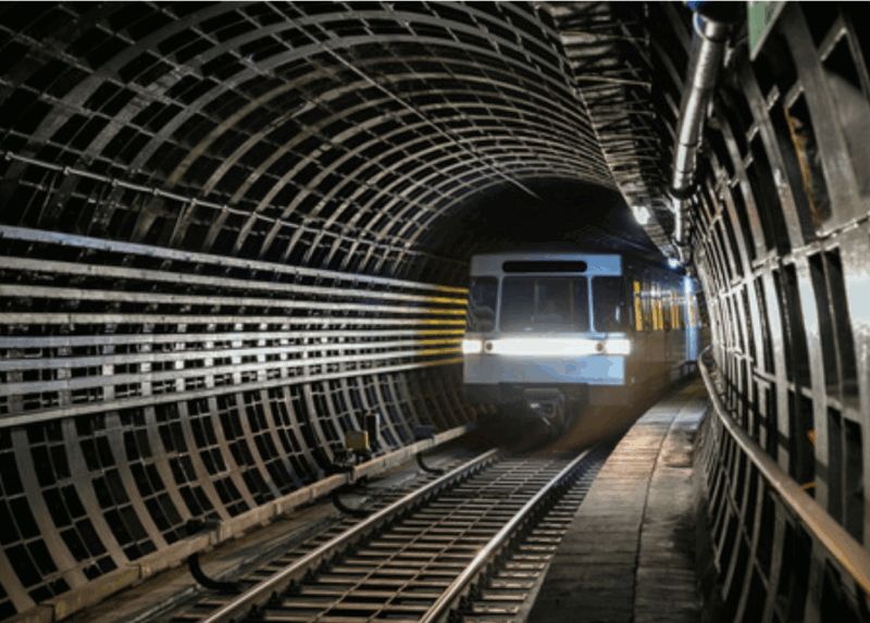 subway train