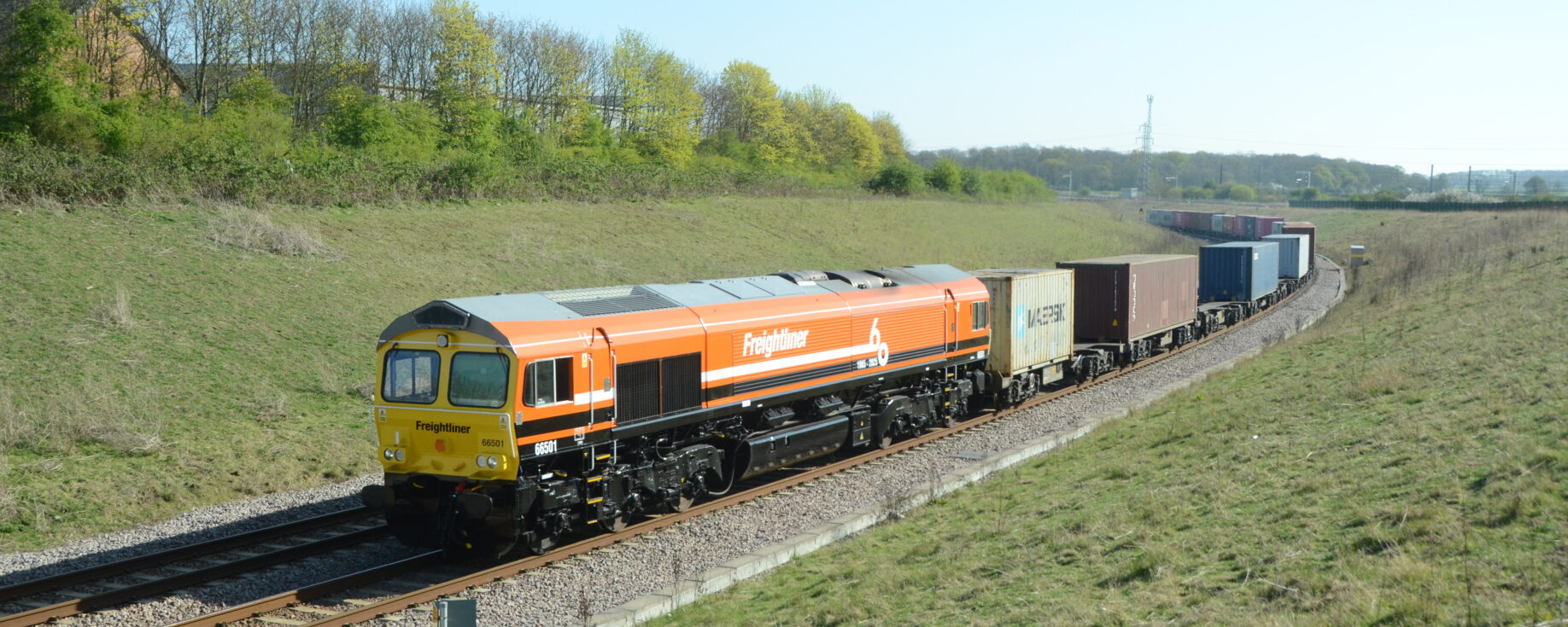 A Freightliner vehicle