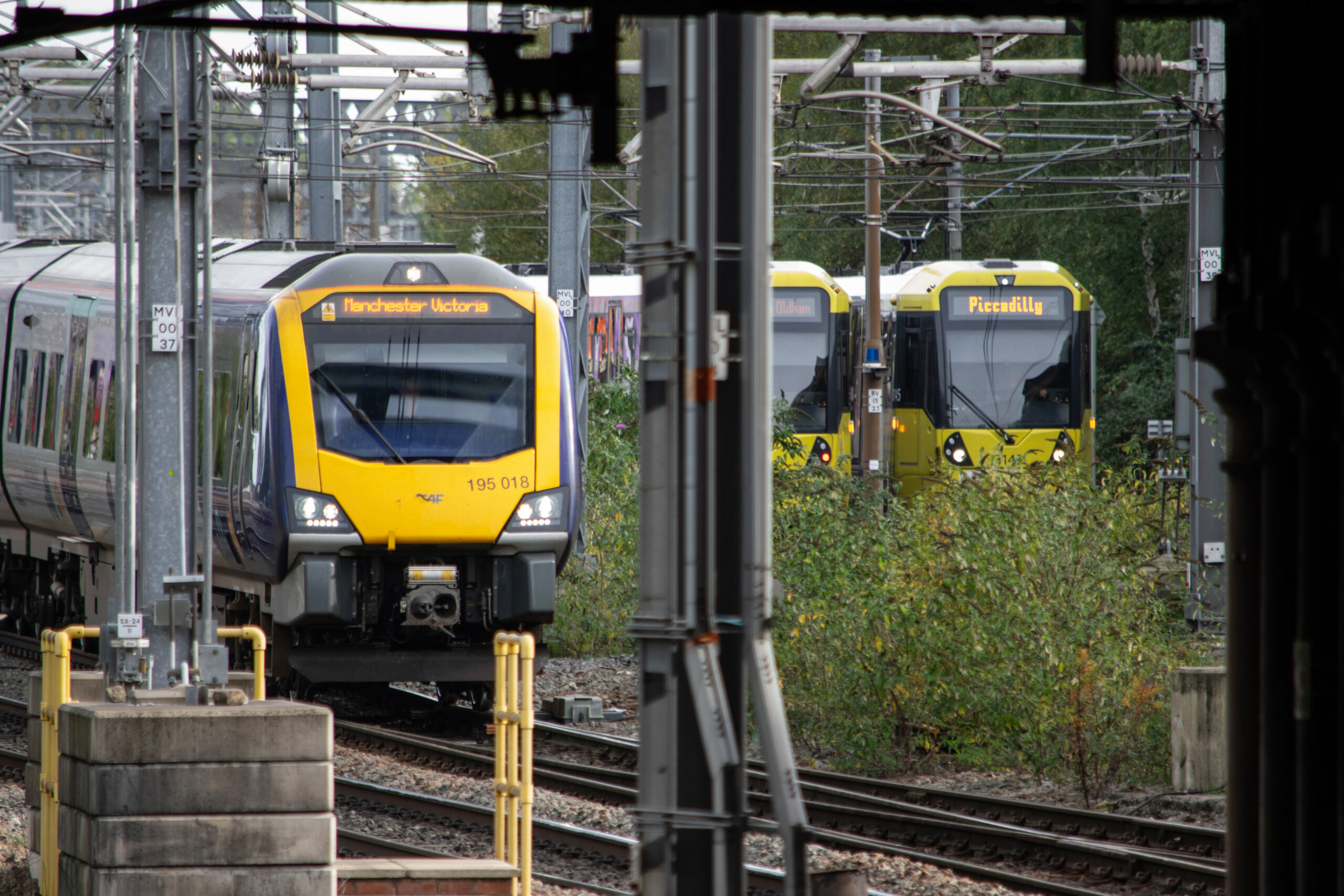 A train bound for Manchester Piccadilly