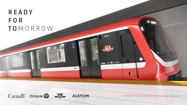The new subway trains will be fully assembled in Canada