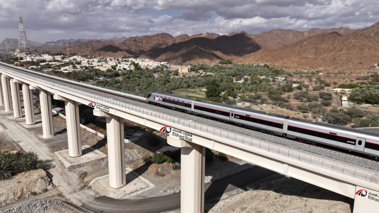 A rendering of Etihad Rail