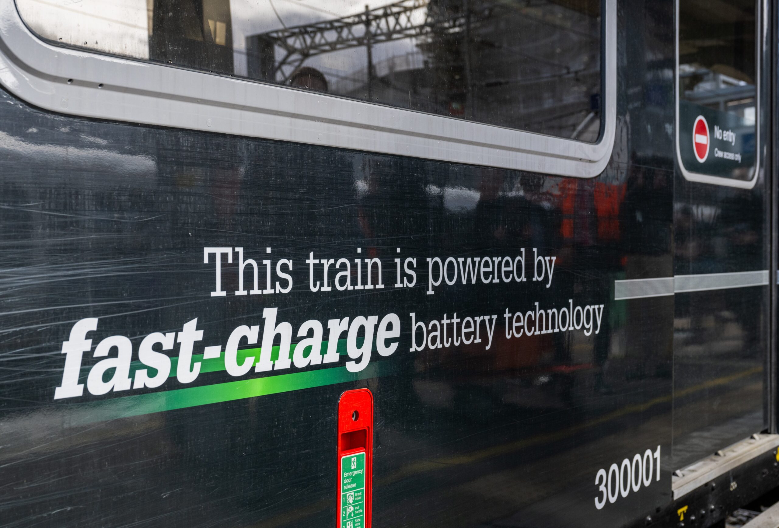 GWR's battery-only train