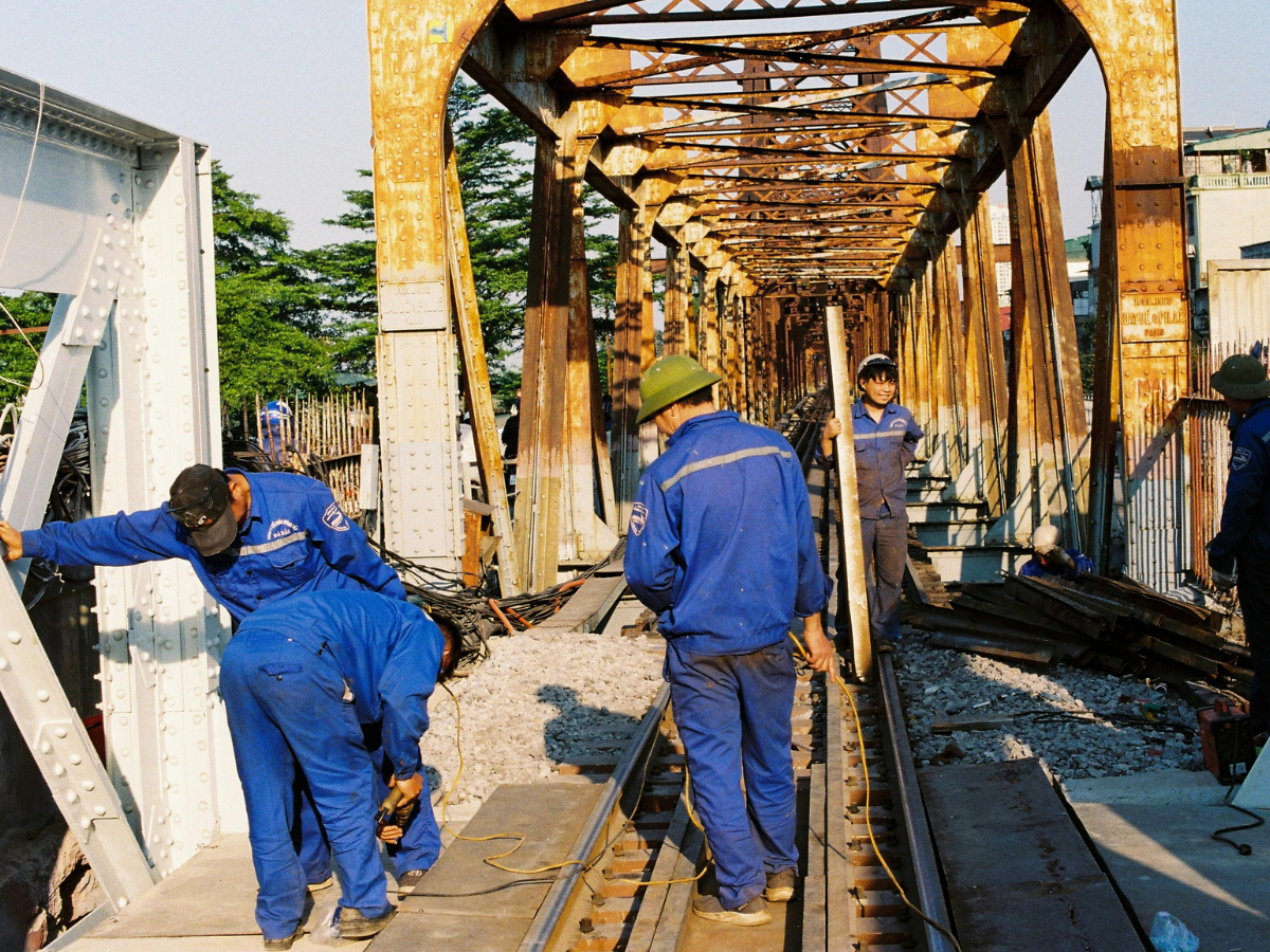Railway Bridge Workers