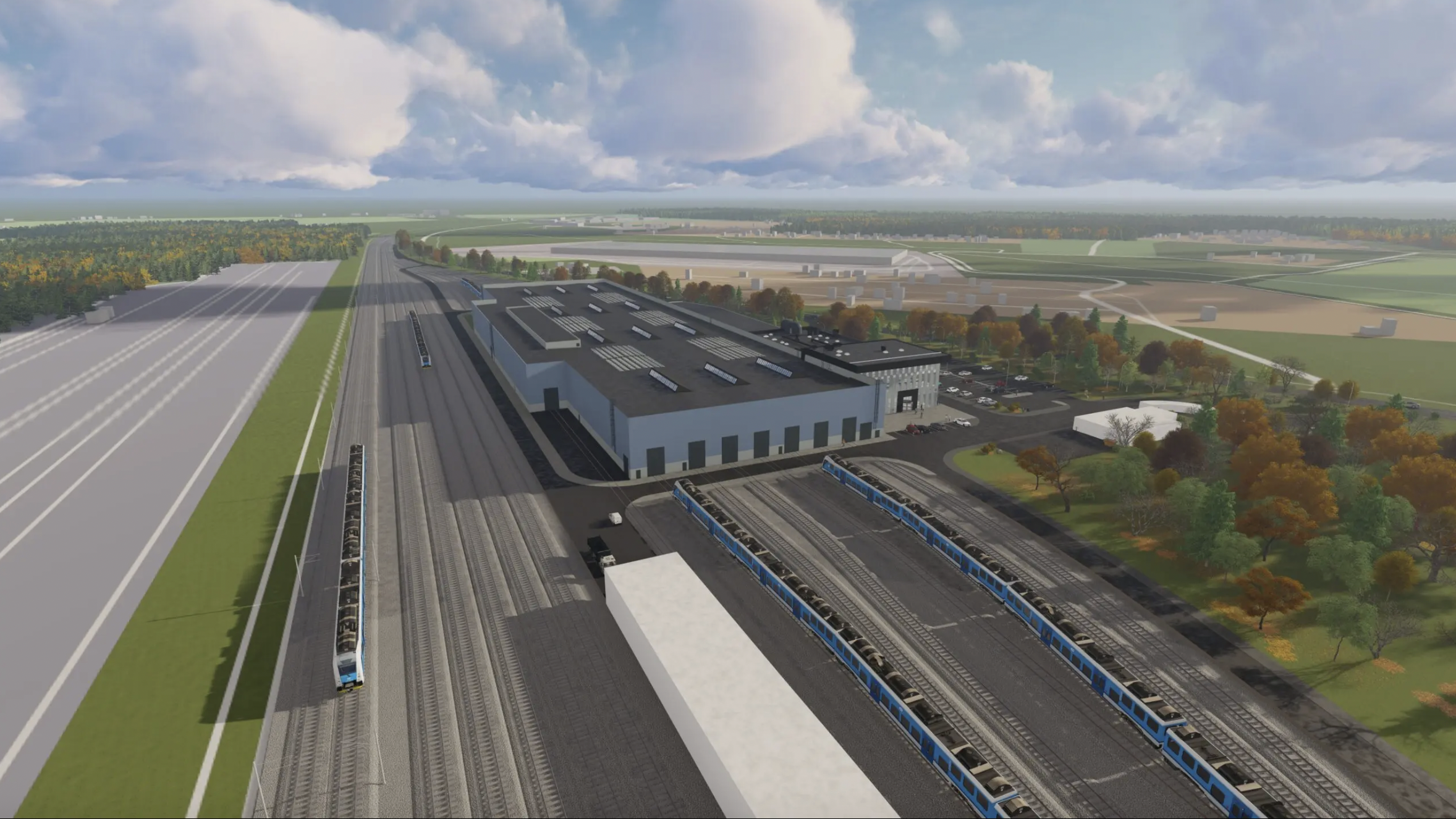 Rail Baltica to build Baltic region’s largest rolling stock depot in Estonia by 2028