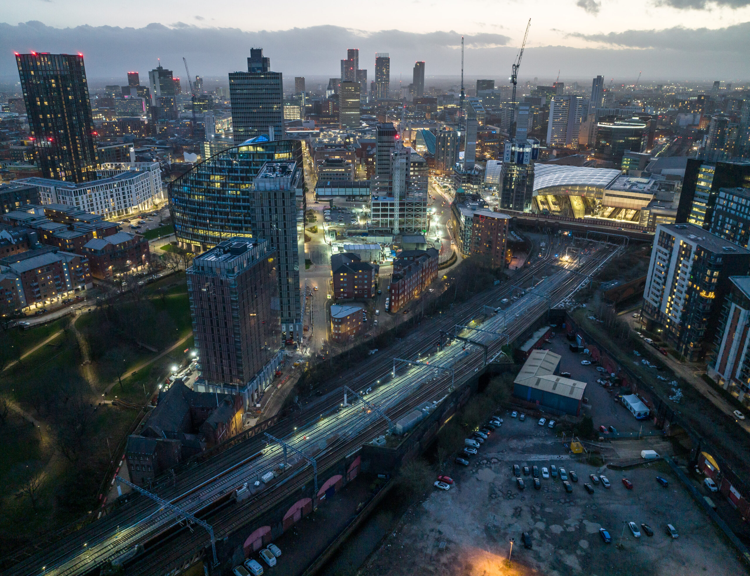 Manchester from above