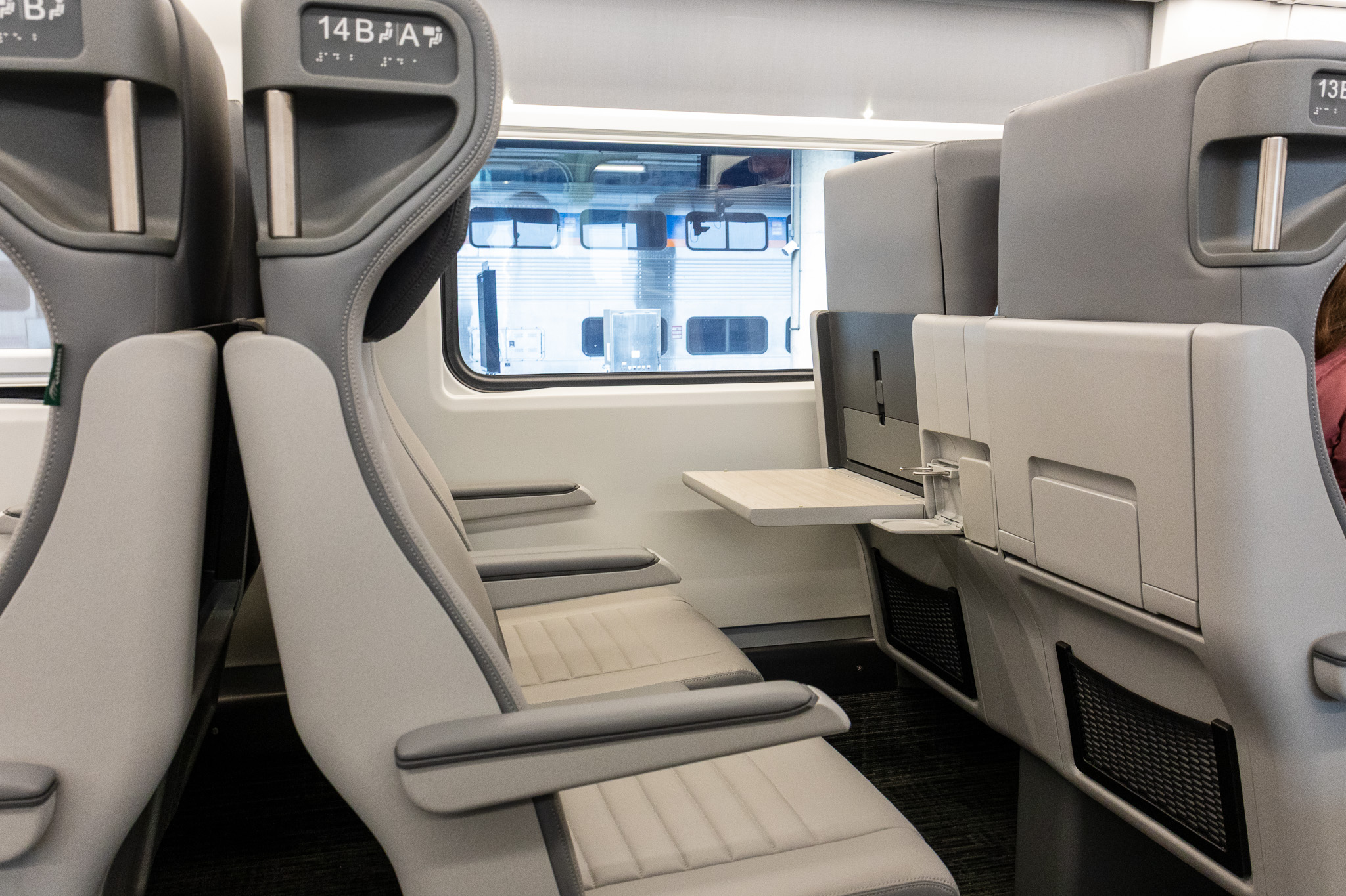 Amtrak Airo seating