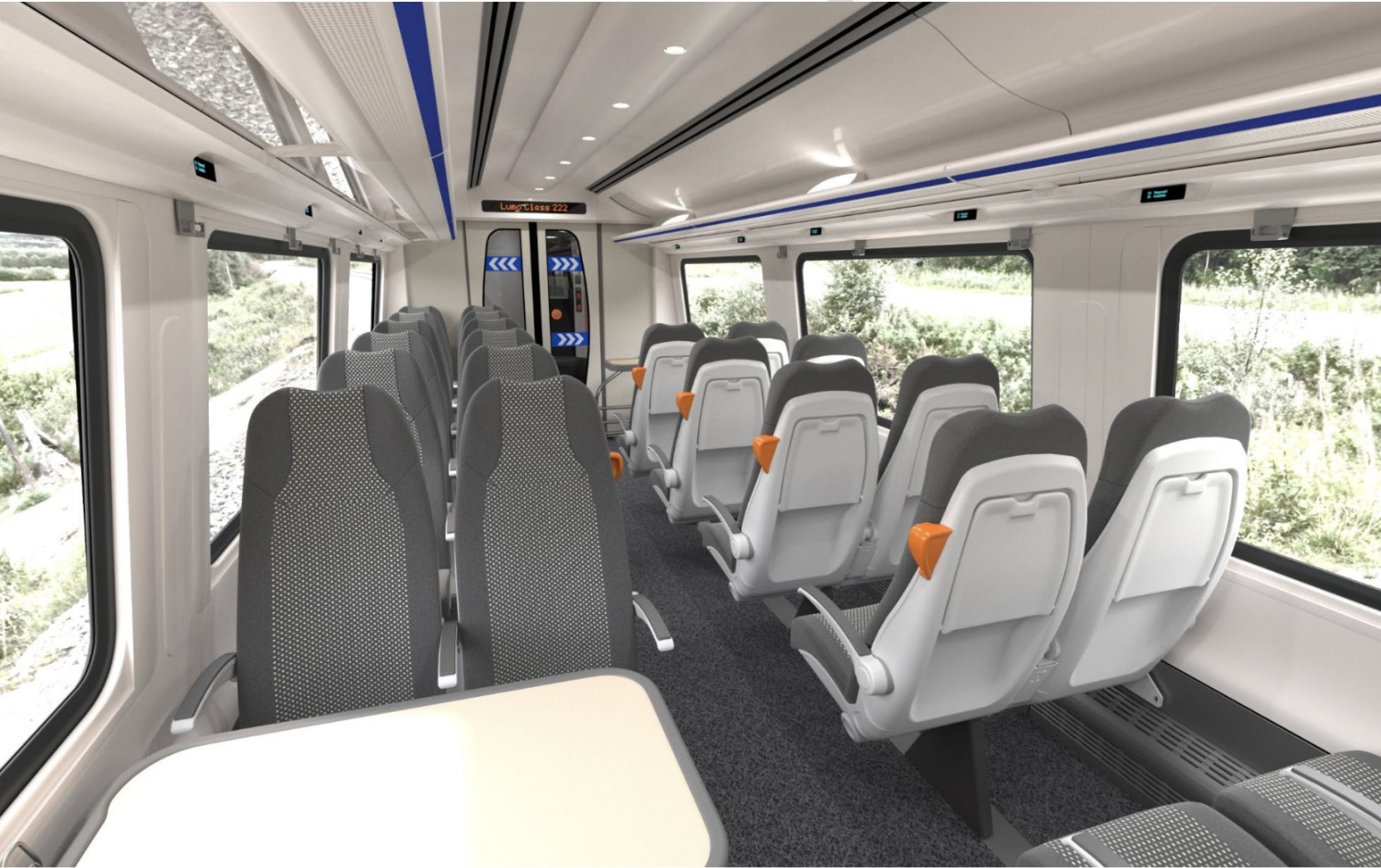 Lumo Class 222 Interior