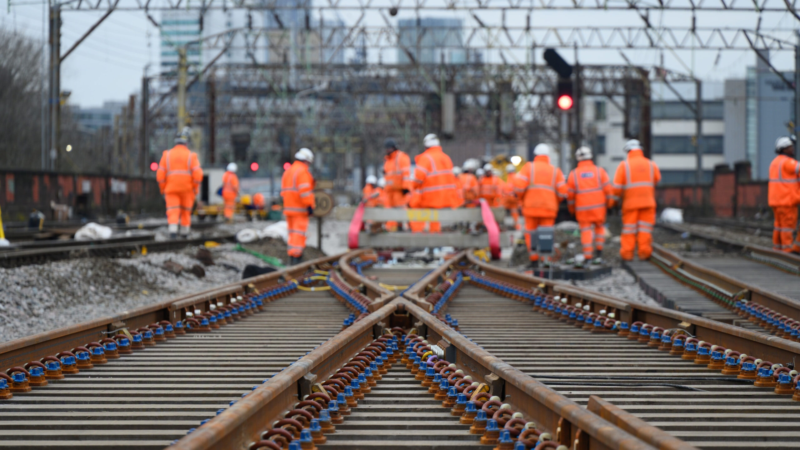 Piccadilly Corridor track upgrades February 2026