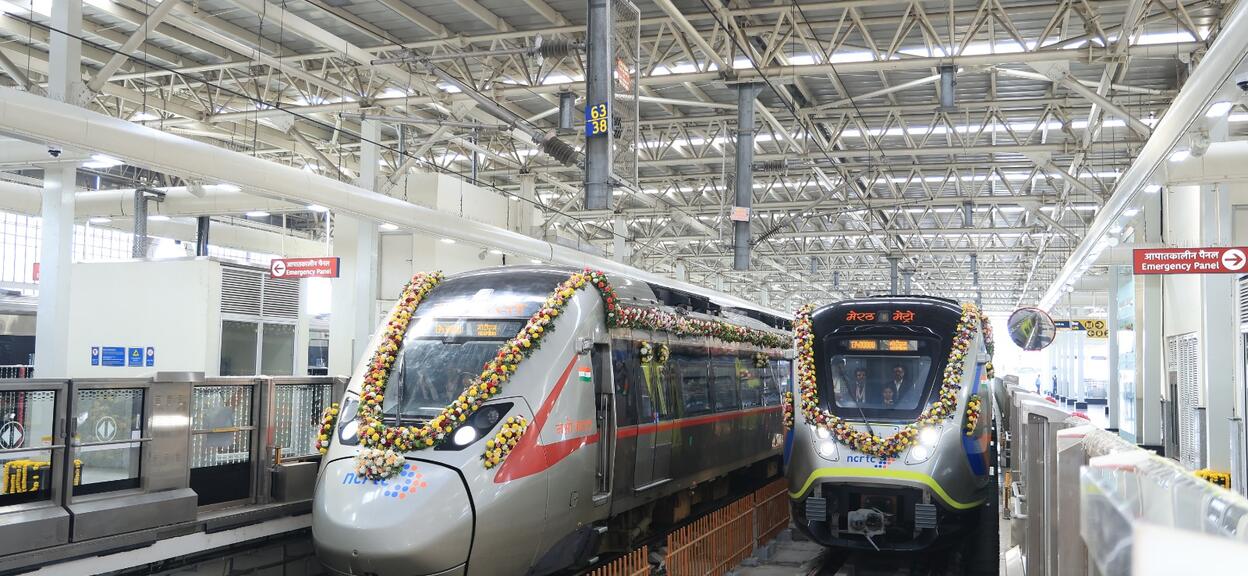 The Meerut Metro trains will be India’s fastest urban metro, with design speed of 135 kmph and maximum operational speed of 120 kmph