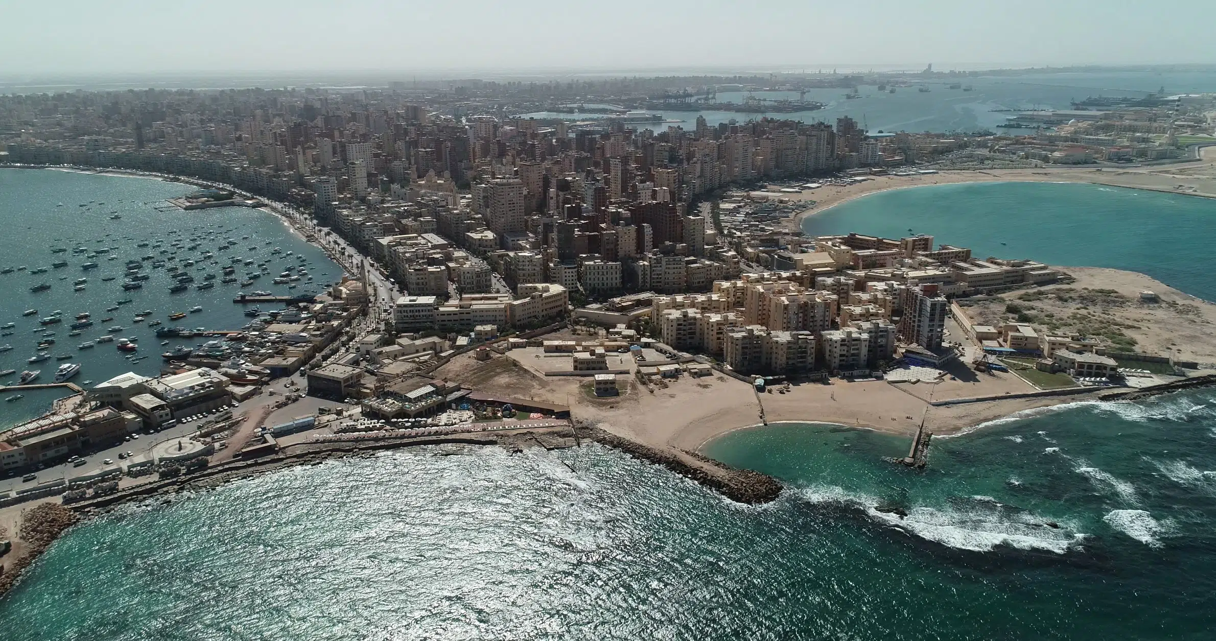 The metro will link Alexandria to Aboukir, on the Mediterranean coast
