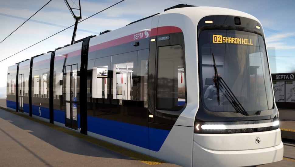 SEPTA's new trolley design