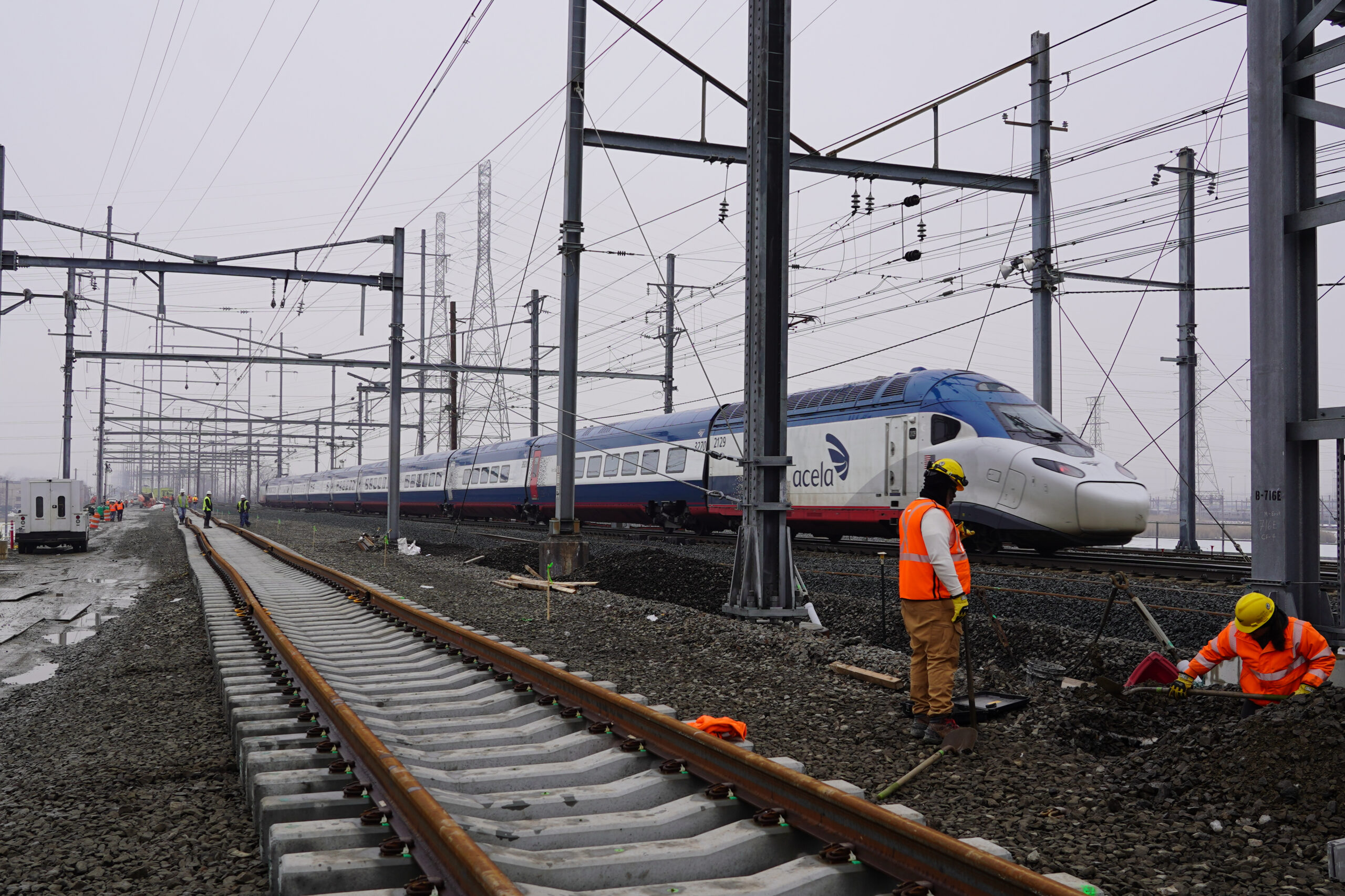 The Portal North Bridge project is one of several major infrastructure projects currently ongoing throughout the NEC