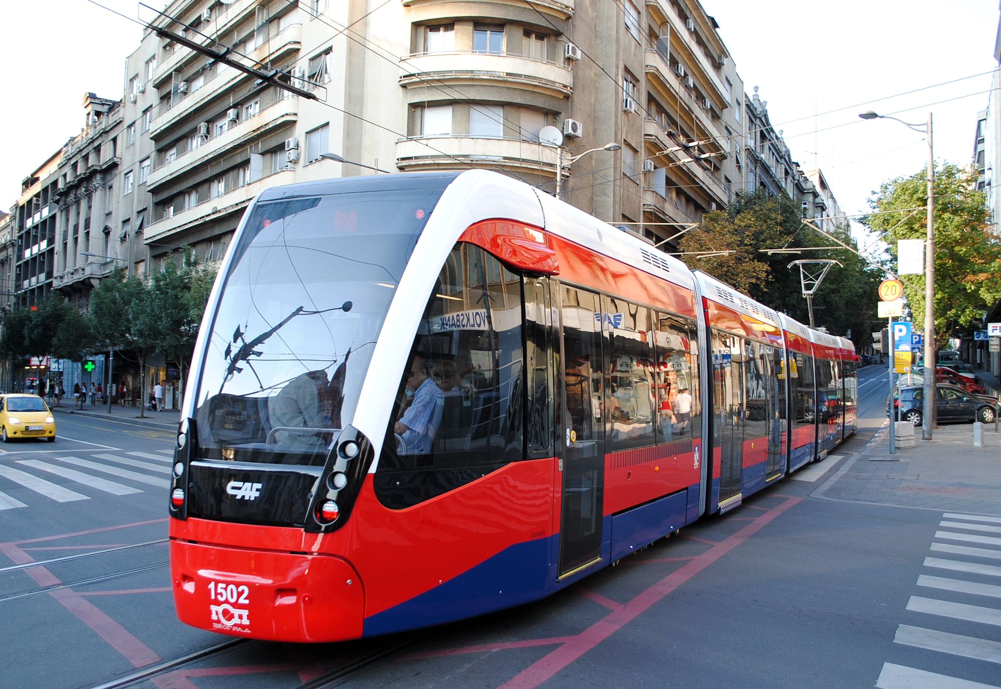 An electric train