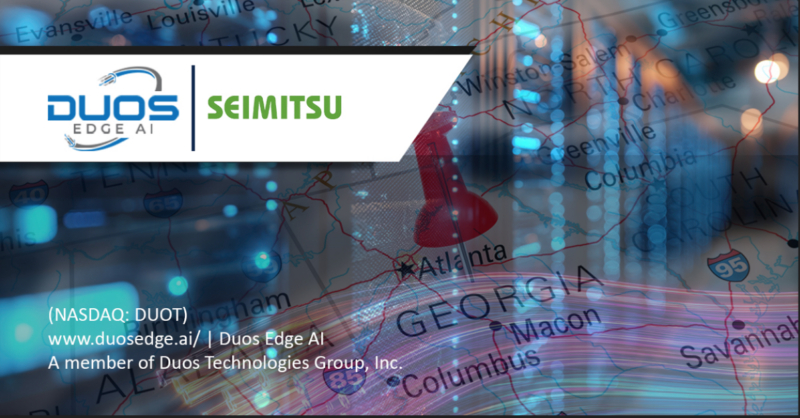 Duos Edge AI and Seimitsu Partner