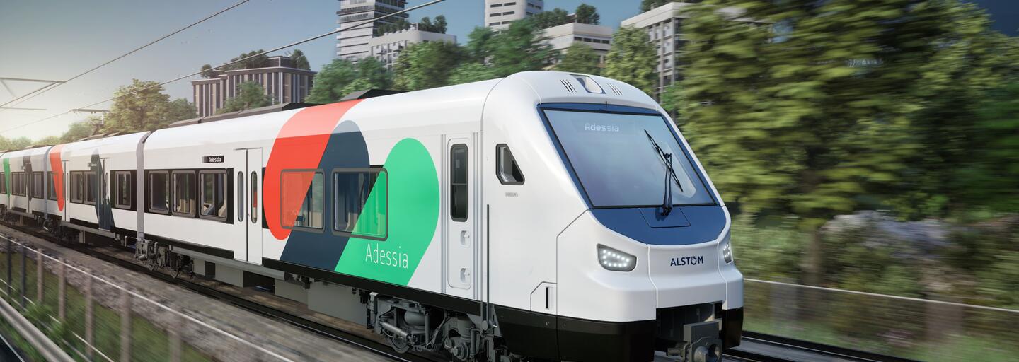 An Adessia Stream train