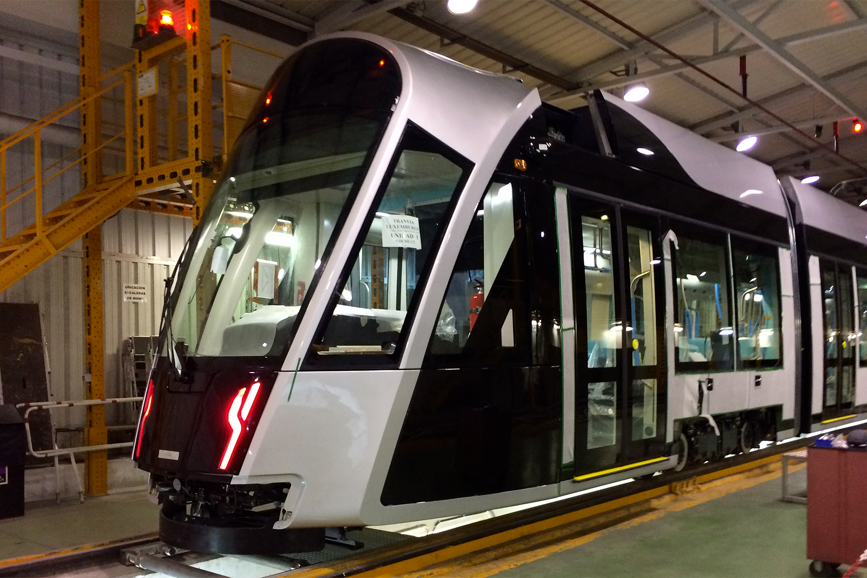 Model of Luxembourg tram