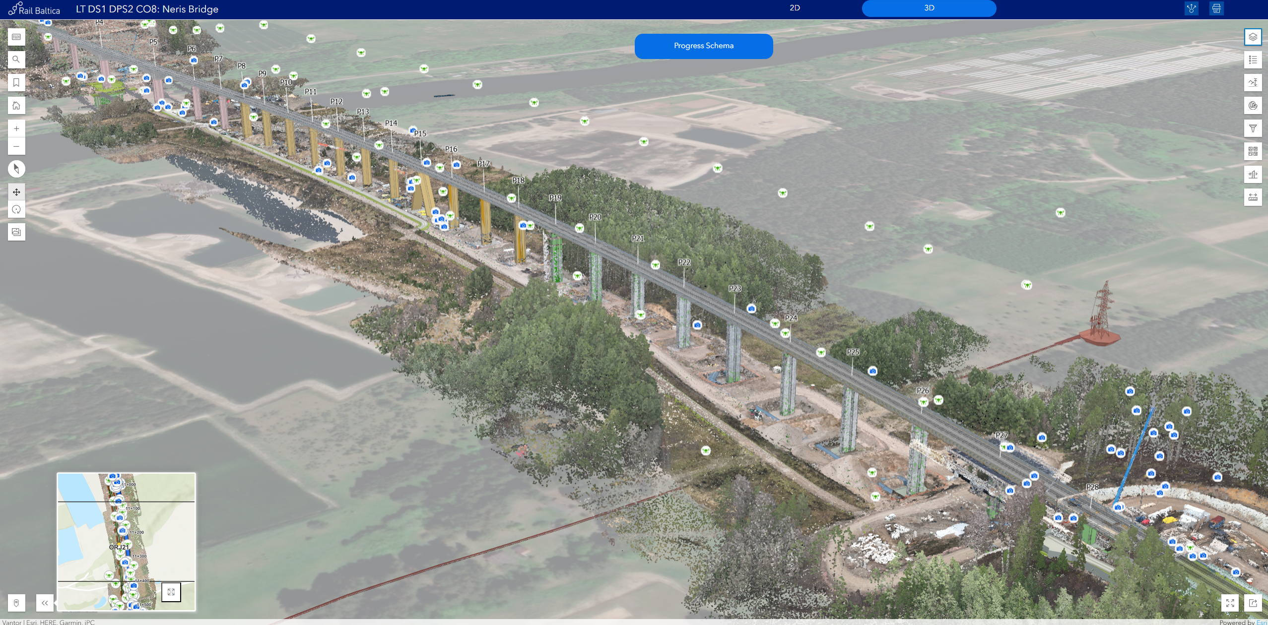 Neris Bridge Supervision