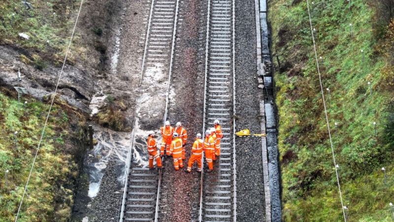 Sensonic shap train derailment