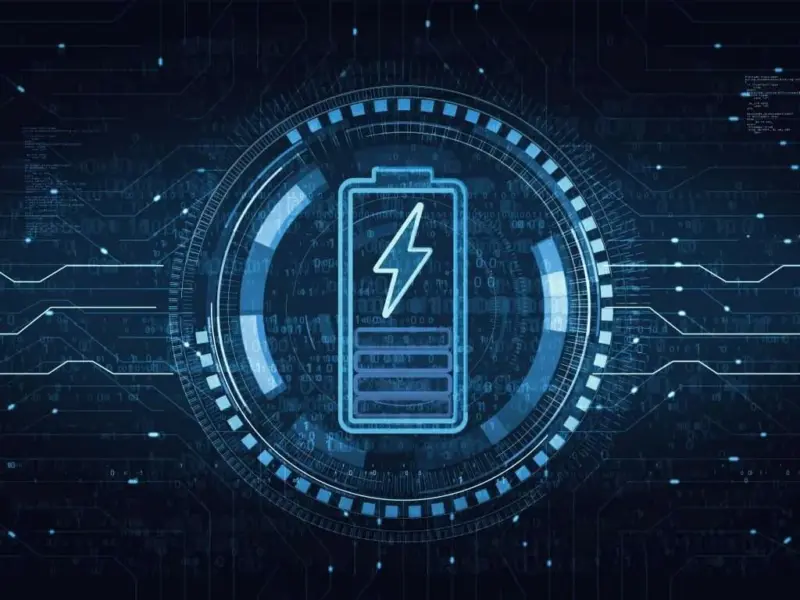 Graphic of battery half full with a lightening bolt