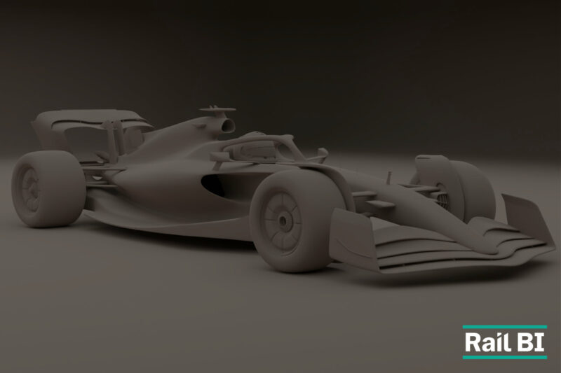 RailBI blog image of a race car