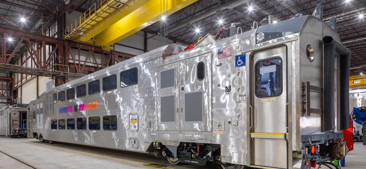 First of 374 New Multilevel III Rail Cars