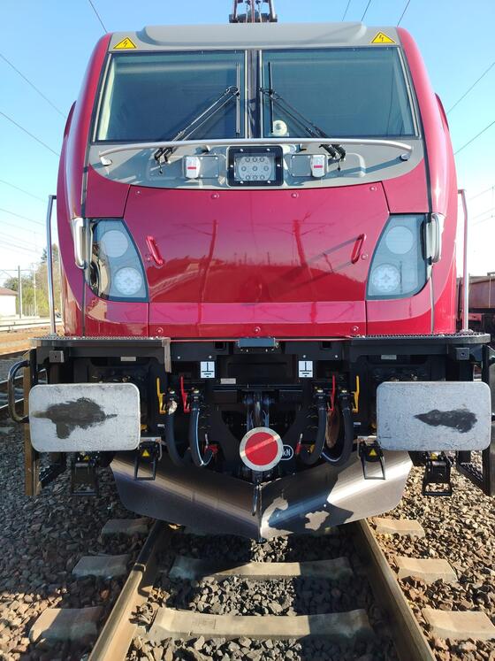 A Traxx locomotive