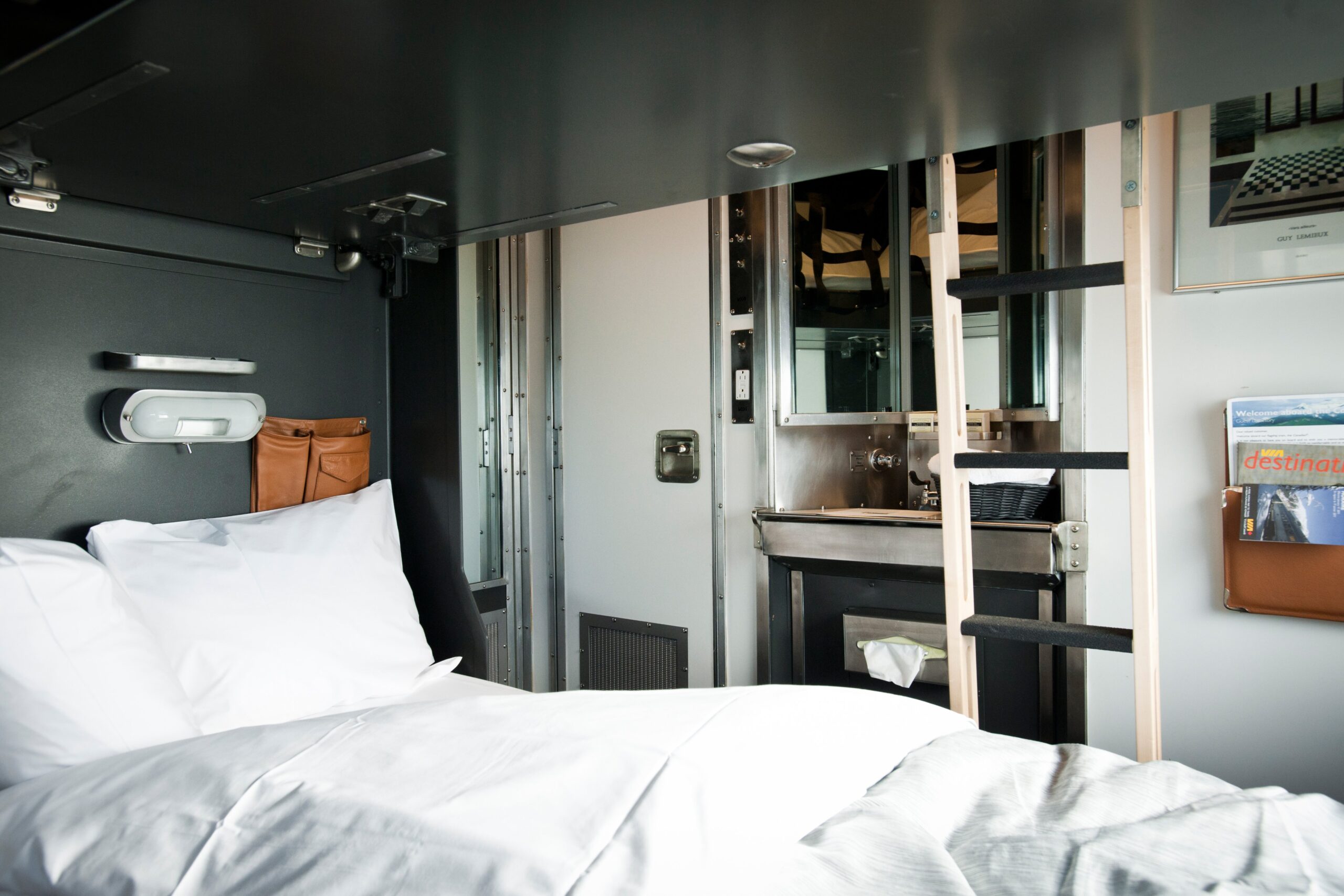 VIA Rail sleeper cabin