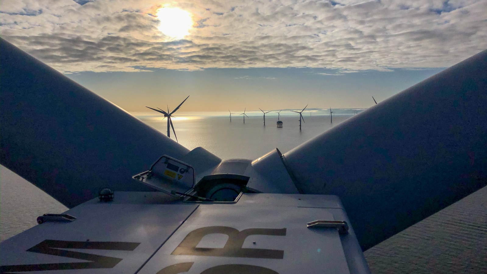 A wind turbine
