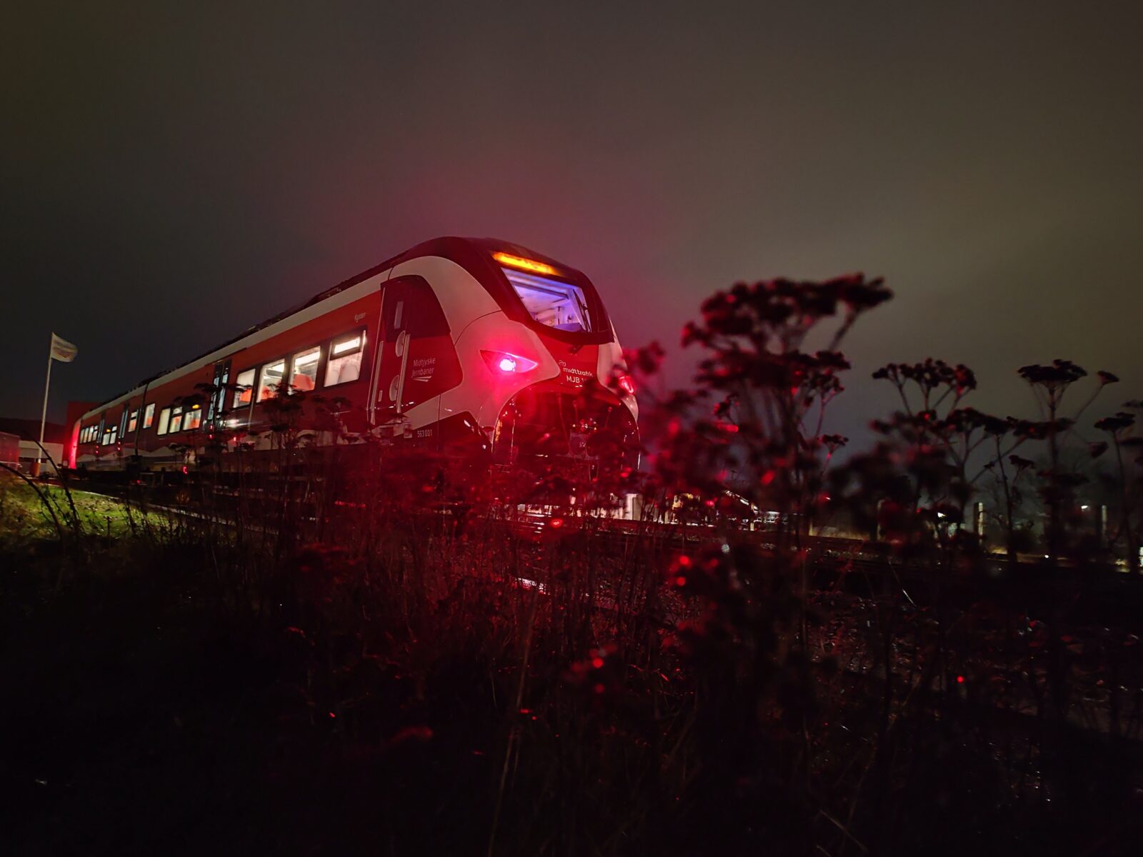 Battery train in Denmark