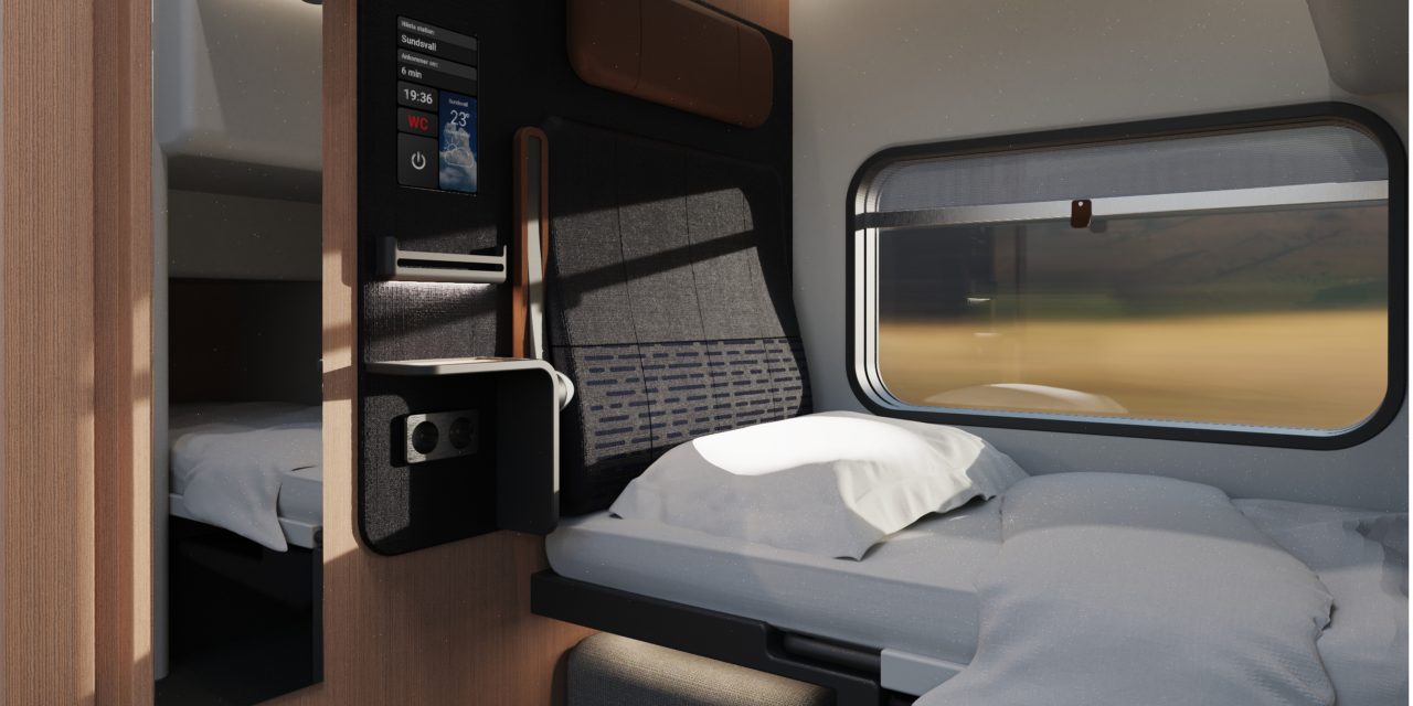 Train interior