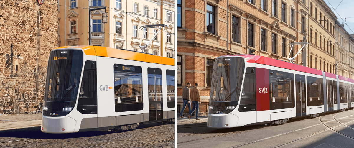 Trams in Görlitz and Zwickau