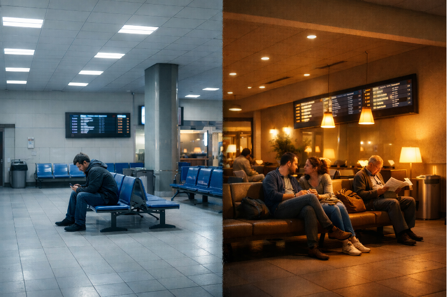 Passenger expectations are changing - rail lighting hasn't kept up